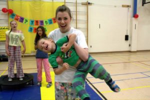 Kids at Camp ZenonFun - Having fun in French!